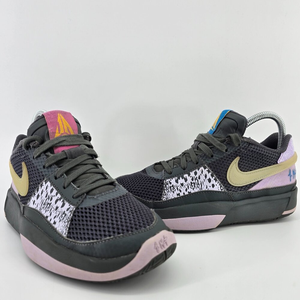 Nike Ja 1 Midnight Series Anthracite Mismatched Mens Basketball Shoes Size 4.5
